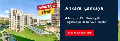 Ankara'da Şık Tasarımlı Daireler