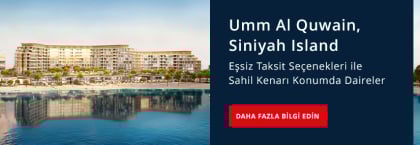 Umm Al-quwain Siniyah Adası'nda Taksitli Sahil Daireleri