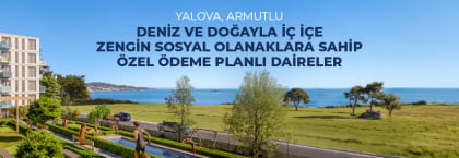 Armutlu'da Ayrıcalıklı Proje İçinde Esnek Ödeme Planlı Daireler