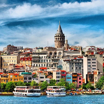 İstanbul manzarası