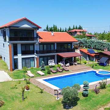 Luxe villa met zeezicht in Yalova, Turkije