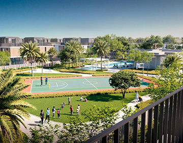 Soziale Einrichtungen in den Vororten von Dubai