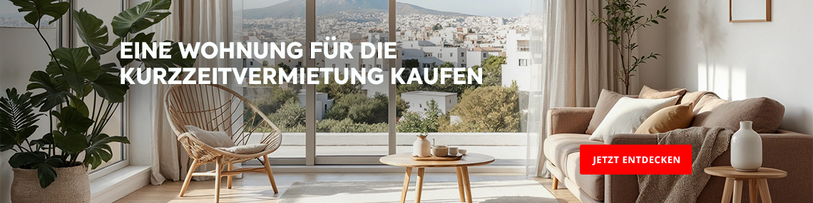 Eine Wohnung für die Kurzzeitvermietung kaufen