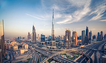 The glorious city of Dubai 