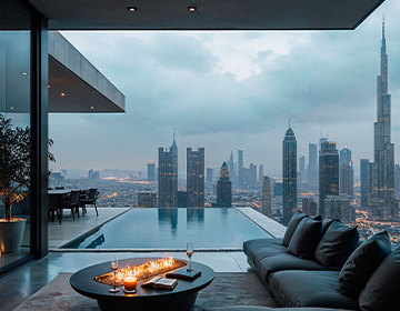 An off-plan project in Dubai with city views and excellent amenities