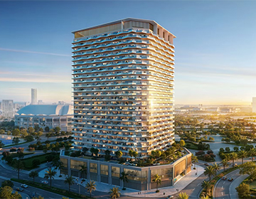 View of a completed project in Dubai