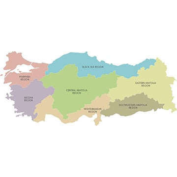 Key Features and Property Markets of Seven Regions in Turkey