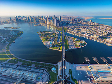 utsikt över Sharjah