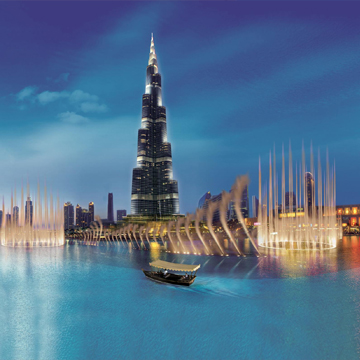 Burj Khalifa Çeşme Gösterisi