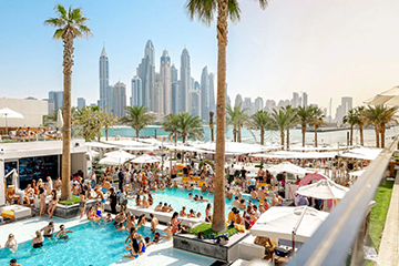 socialt liv i Dubai