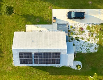 Casa de nueva generación entrelazada con la naturaleza