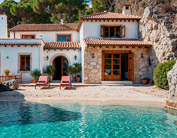 Villa en bord de mer en Turquie