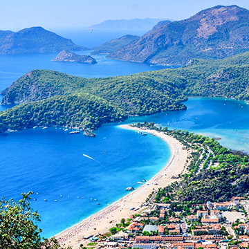 Ölüdeniz (Dead Sea) region in Fethiye Ölüdeniz (Dead Sea) region in Fethiye