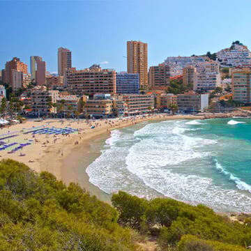beachfront apartments in Spain