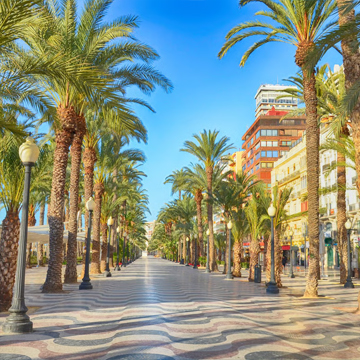 L'attrait d'une rue calme et sécurisée en Espagne