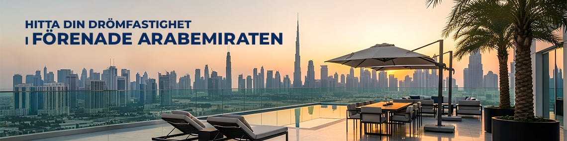 Hitta din drömfastighet i Dubai Förenade Arabemiraten med TEKCE Fastighetsbyrå 