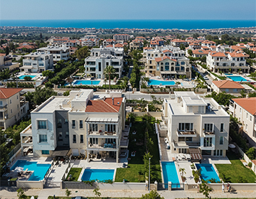 Nieuwe woningen met gemeenschappelijk zwembad op Cyprus Nieuwe woningen met gemeenschappelijk zwembad op Cyprus