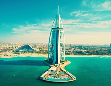 bygga på havet i Dubai